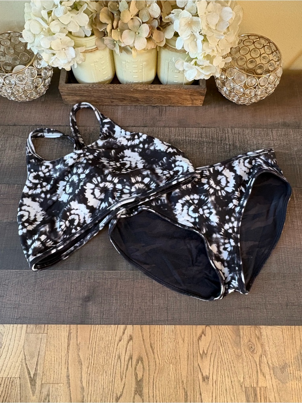 Athleta Girl Size 14 Reversible Bathing Suit